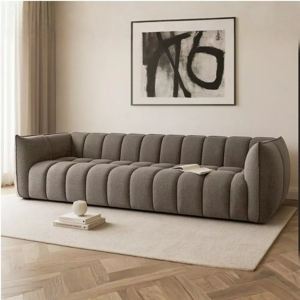 Picture of كنبة ريانا - 4 مقاعد - بني