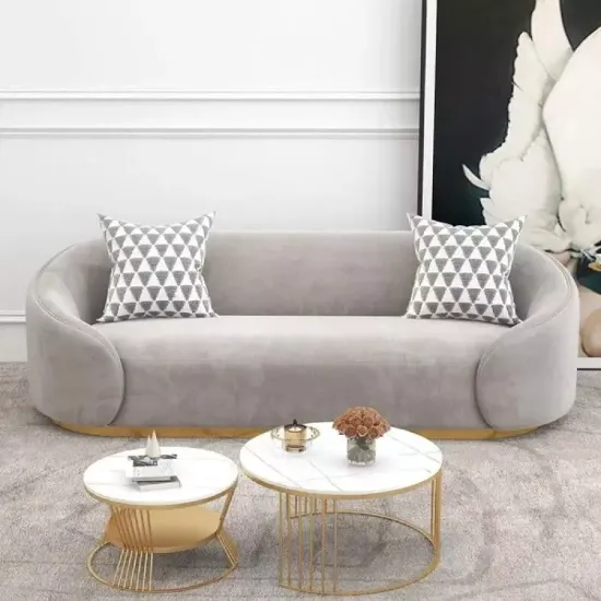 Picture of كنبة ريمون - 3 مقاعد - رمادي